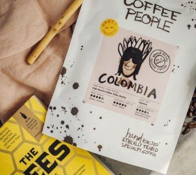 Coffee People Colombia hele röst & The Bees