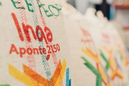 Lähivõte Inga Aponte kohvikotist, erikohv Kolumbiast Nariño piirkonnast, Coffee People